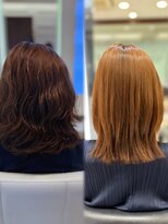 パーマ落としラボ アピッシュ 銀座(apish) パーマ落とし 自然なストレート 艶髪 まとまり 銀座 相談♪