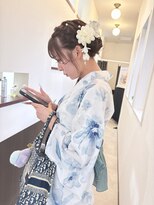 グラードステラ(grado stella)&nbsp;浴衣ヘア