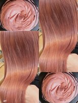 アロマ ヘアー ルーム 新宿3号店(AROMA hair room)&nbsp;ケアブリーチで◎ピンクベージュ^_^