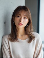 ロッソ 大橋店(Rosso) 透け前髪の柔らかセミロング【大橋】