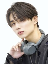 エイド 本店(aid)&nbsp;ナチュラルセンターパート毛流れニュアンスパーマ