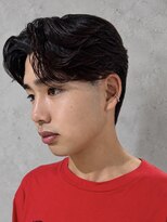 ハイプ マン 藤沢(HYPE MAN)&nbsp;フェザーパーマ毛流れパーマセンターパートニュアンス藤沢