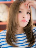 *+COVER HAIR+*…毛先にニュアンス・・しっとりストレートa
