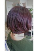 大人かわいいナチュラルショートボブ