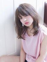 エアー 福岡(AIR)&nbsp;［air-FUKUOKA　竹石］ グレージュからーのロブ