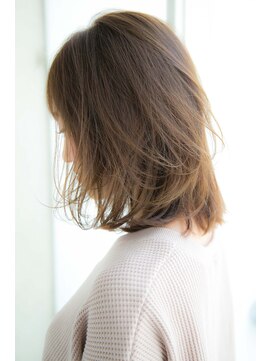 アンアミ オモテサンドウ(Un ami omotesando) 【Un ami】 大人・ひし形小顔ミディ サイド  松井幸裕