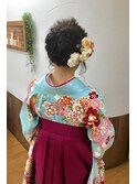  【卒業式】袴お着付け&ヘアセット