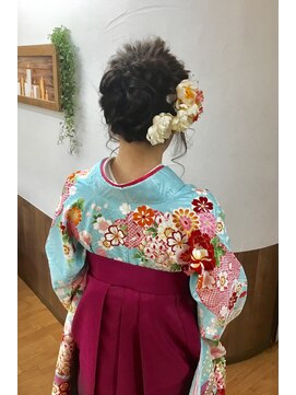 サロンド クラフト(salon de craft) 【卒業式】袴お着付け&ヘアセット