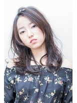 ルーシー ヘアデザインワークス(Lucy Hair Design Works)&nbsp;ノーバング×ニュアンスカールロング・無造作カール・ロング