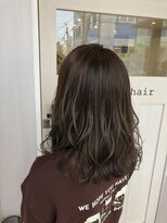 コレロ ヘアー(KORERO hair)&nbsp;グレージュ×バレイヤージュ