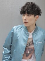 【PARK】メンズニュアンスマッシュ×スパイラルパーマ
