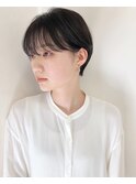 コンパクトショート マッシュショート 担当 輪玉