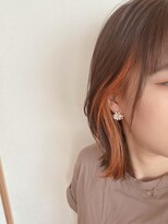 モア(more.)&nbsp;インナーカラー　オレンジ