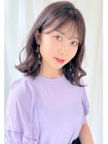 ミュージアム(MUSEUM)&nbsp;＊MUSEUM＊ラフウエーブの外ハネヘア