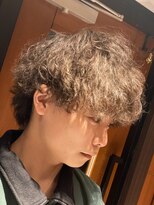 メンズサロン グラン(Men's Salon GRAN) マッシュウルフの強めツイストスパイラルパーマ