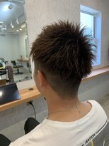 オリガミ(Origami)&nbsp;ツーブロックスパイキーショート