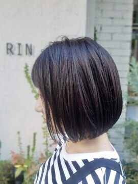 リンサロン(RIN salon) ナチュラルボブ/ミニボブ