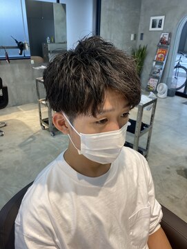 アンサー 千葉中央(UNSER prod by THE DAY) アップバングウェーブパーマ