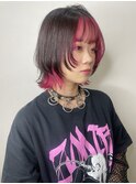ウルフカット/インナーカラー/デザインカラー◎20代