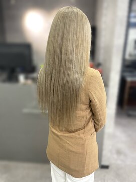 オズ 梅田店(OZ) #ホワイトベージュ×#エクステ60枚