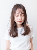 ハバナ 渋谷(HAVANA) 20代30代大人可愛い斜めバング/レイヤーカットグレージュカラー