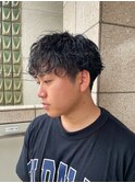 波巻きパーマ/メンズカット/メンズパーマ