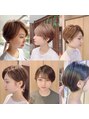 ビューティズム ムーン 本郷三丁目店(Beautism moon)&nbsp;柔らかな丸みのあるショートボブが得意です。