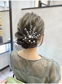 お呼ばれアレンジ