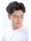 アップバング/ツーブロックマッシュ/束感/波巻き