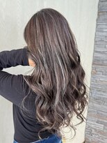 ヘアーアンドビューティーガーデン(HAIR AND BEAUTY GARDEN)&nbsp;ダブルカラーバレイヤージュベージュカラー白髪ぼかしハイライト