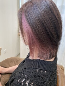 アドラーブル はなみずき店(adorable) 【インナーカラー】【ピンクカラー】