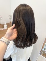 アリゲート ダイカンヤマ(Ari gate daikanyama)&nbsp;透明感イルミナグレージュ　ダークベージュ　暗髪　透け感