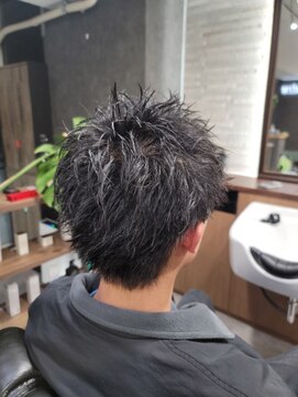 ロワジール 松戸店(Loisirs) スパイキーショート×ソフトツイスト