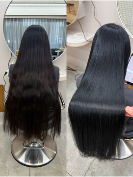 ケシキ 表参道 原宿(kesiki.) 地毛風縮毛矯正/酸性ストレート/髪質改善/パーマ落とし