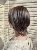 黒髪卒業×ブラウンベージュ