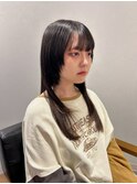 顔まわりウルフ