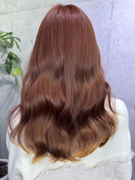 ダンク(DUNK) オレンジベージュ×エンドカラー