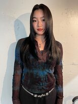 コードプラスリム(CODE+LIM)&nbsp;レイヤーカット/トーンダウン/ナチュラルカラー/黒髪