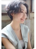 【白髪ぼかし×グレージュ】クールショート30代40代50代髪質改善