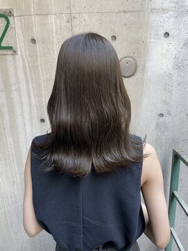 ニコフクオカヘアーメイク(NIKO Fukuoka Hair Make) 福岡天神/赤み消しカラー/オリーブカラー/グレージュ/20代30代