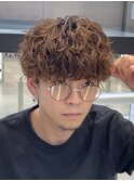 初パーマでも◎シャドウパーママッシュメンズカットメンズパーマ