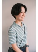 前髪なしショート◎
