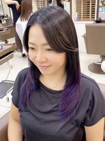 スタイルクリエイター 牛久店(Style Creator)&nbsp;裾カラー　バイオレット