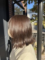 シアン ラ パージュ(cyan LA PAGE) 【LA PAGE】外ハネ+オリーブカラー