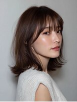 AccessMoon 米沢本店 クラゲヘアー/小顔/ココアベージュ/オリーブグレー/水戸米沢