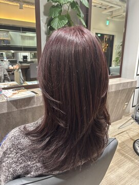 パーチェヘアー(pace hair) イルミナカラー/60代/レイヤー