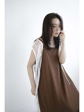 メルカ 天王寺(melca.) レイヤーカット/ロングヘア/顔まわりカット/似合わせカット