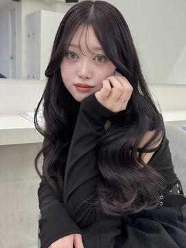 アイトーキョーエス 渋谷(AI TOKYO S) イルミナカラーブリーチなしダブルカラーラベンダーグレージュ