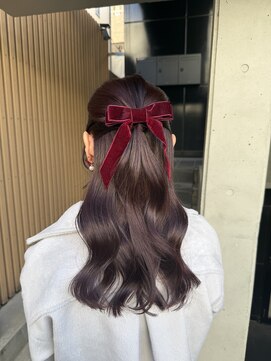 アクト(ACT) ヘアセット/ヘアアレンジ◎ハーフアップ/リボンアレンジ