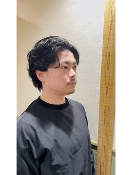 銀座八 【銀座メンズカット】銀座八×エレガントパーマ<理容室>